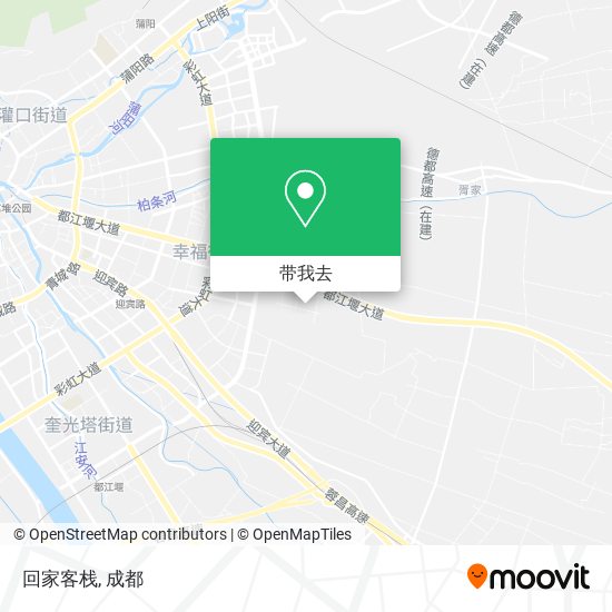 回家客栈地图