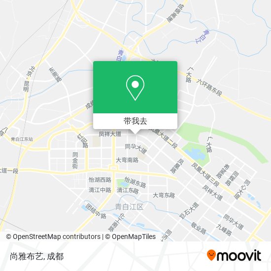 尚雅布艺地图