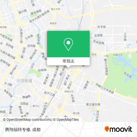 腾翔福特专修地图