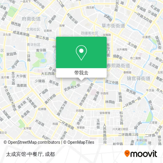 太成宾馆-中餐厅地图