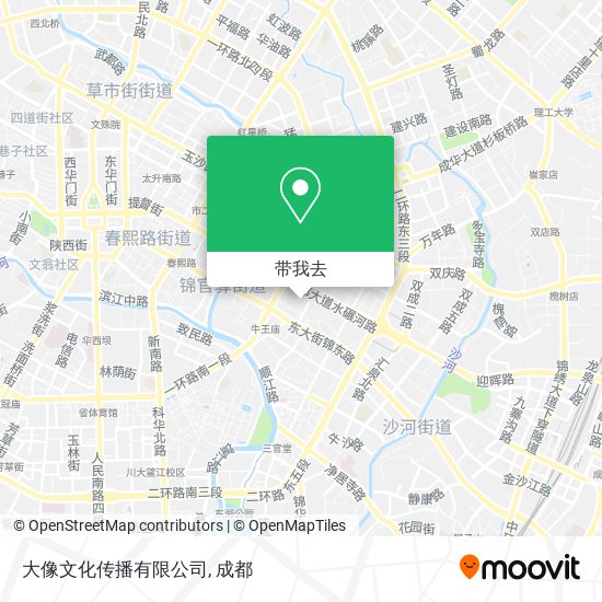 大像文化传播有限公司地图