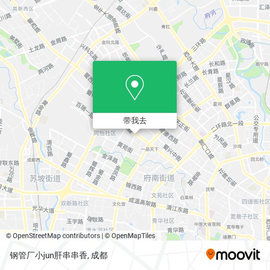钢管厂小jun肝串串香地图
