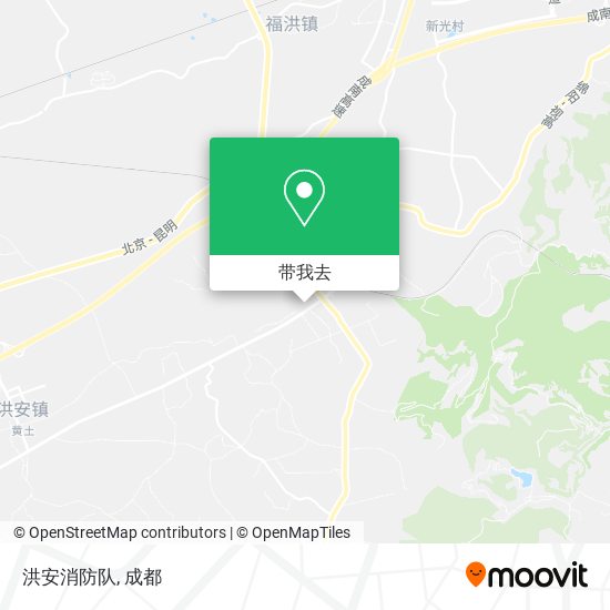 洪安消防队地图