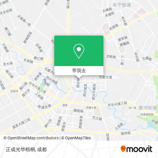 正成光华梧桐地图