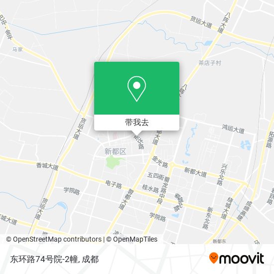 东环路74号院-2幢地图