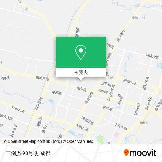 三倒拐-93号楼地图