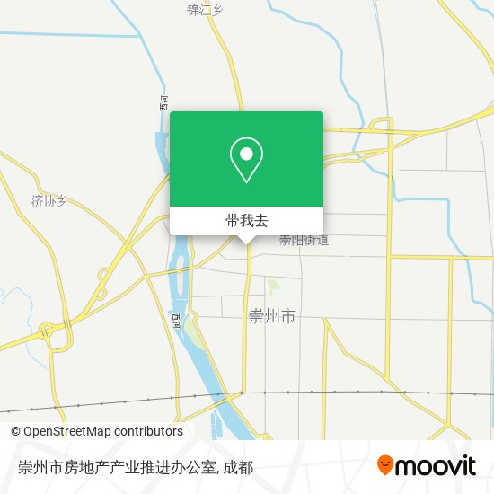崇州市房地产产业推进办公室地图