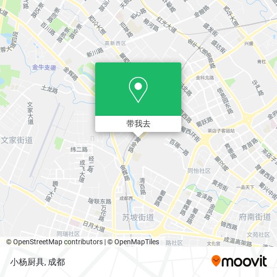 小杨厨具地图