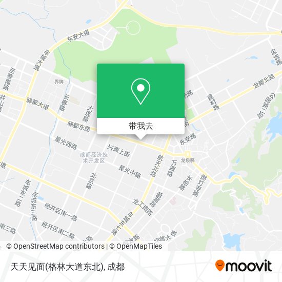 天天见面(格林大道东北)地图