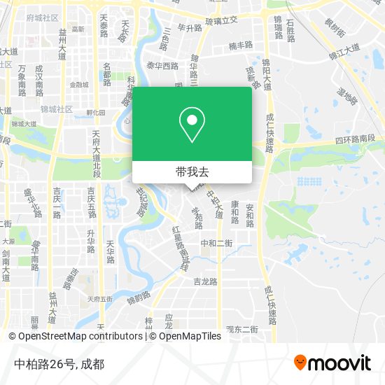 中柏路26号地图