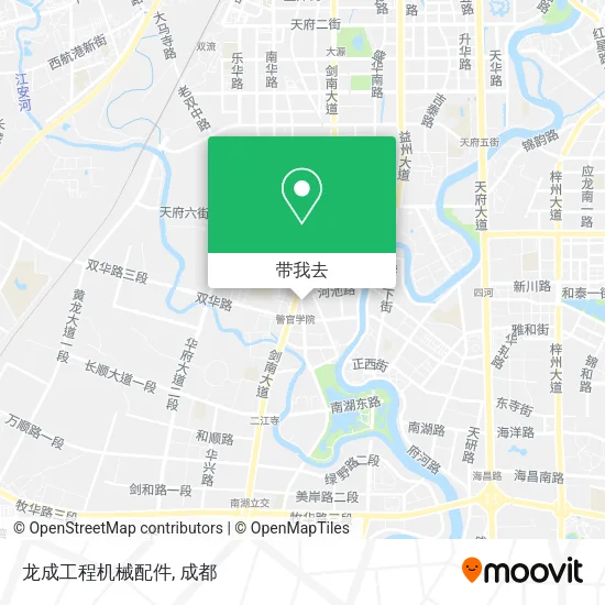 龙成工程机械配件地图