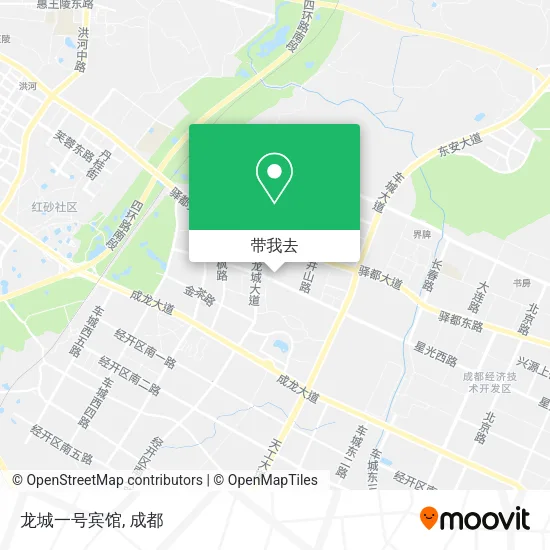 龙城一号宾馆地图
