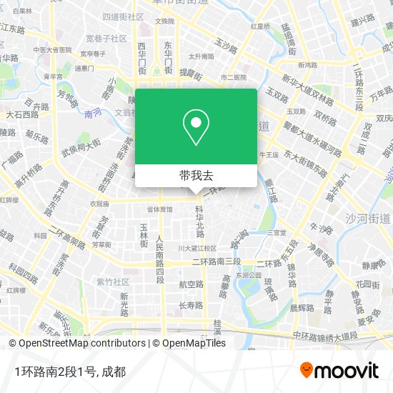 1环路南2段1号地图