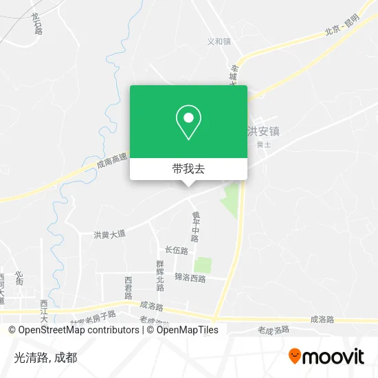 光清路地图