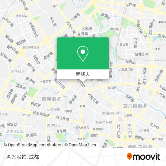 名光服饰地图