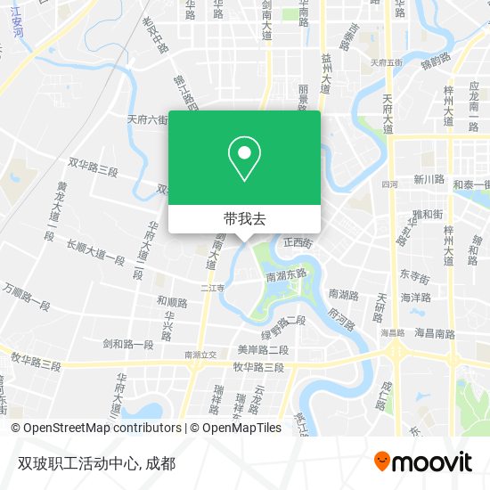 双玻职工活动中心地图
