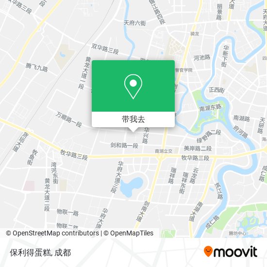 保利得蛋糕地图