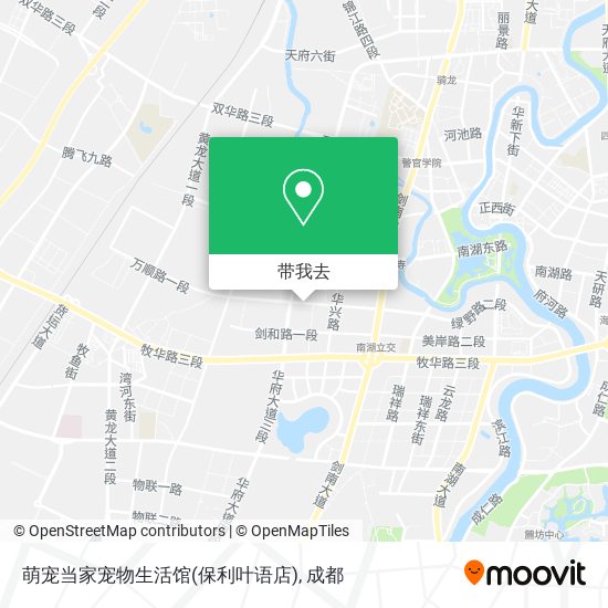 萌宠当家宠物生活馆(保利叶语店)地图