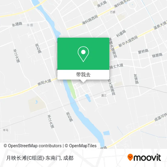 月映长滩(C组团)-东南门地图