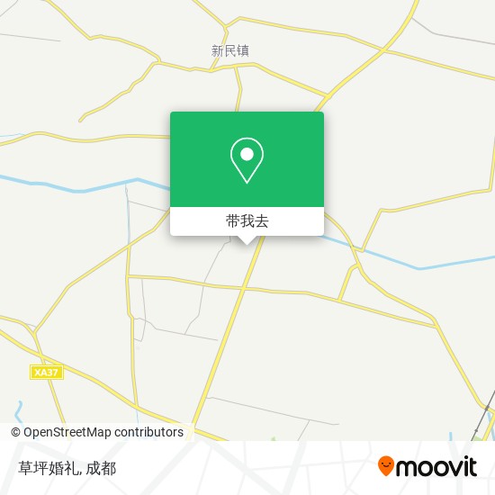 草坪婚礼地图
