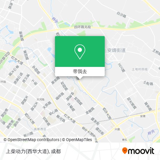 上柴动力(西华大道)地图