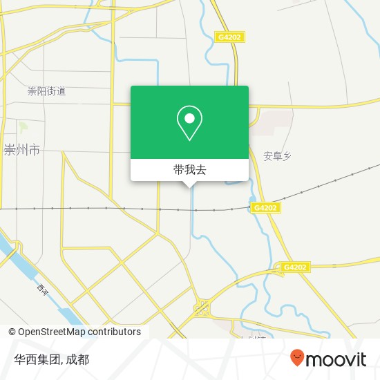 华西集团地图