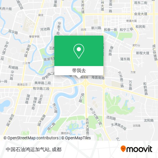 中国石油鸿运加气站地图