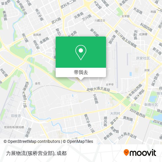 力展物流(簇桥营业部)地图