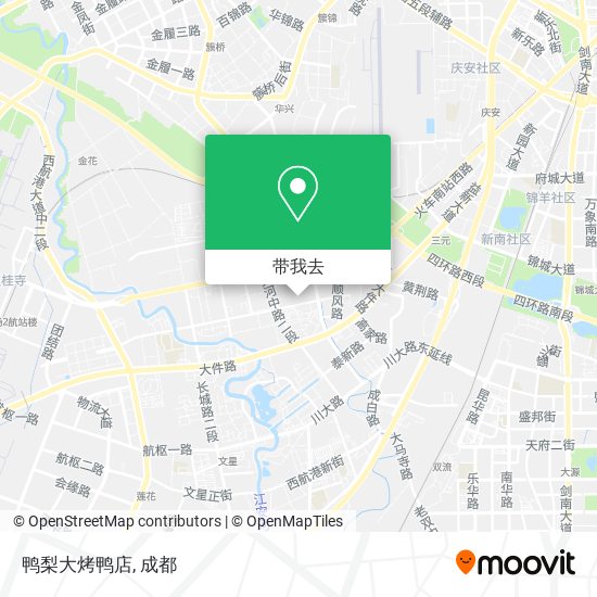 鸭梨大烤鸭店地图
