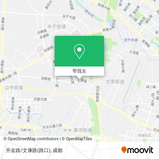 开金路/文康路(路口)地图