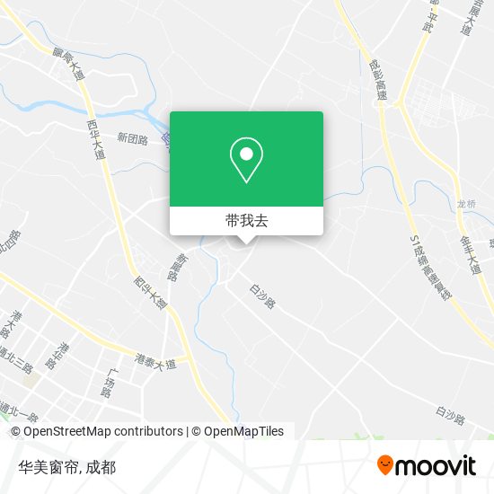 华美窗帘地图