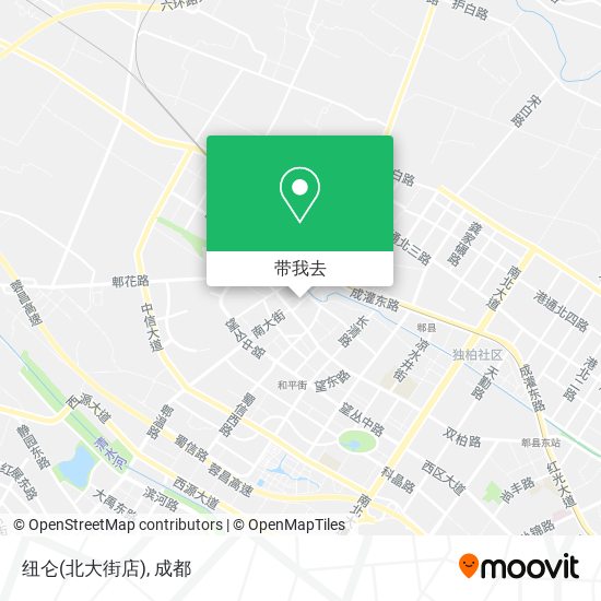 纽仑(北大街店)地图