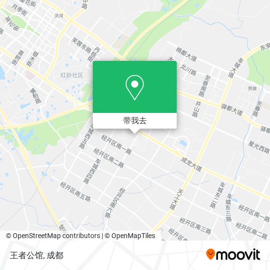 王者公馆地图