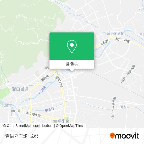 壹街停车场地图