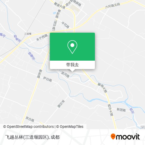 飞越丛林(三道堰园区)地图