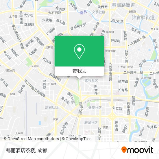 都丽酒店茶楼地图