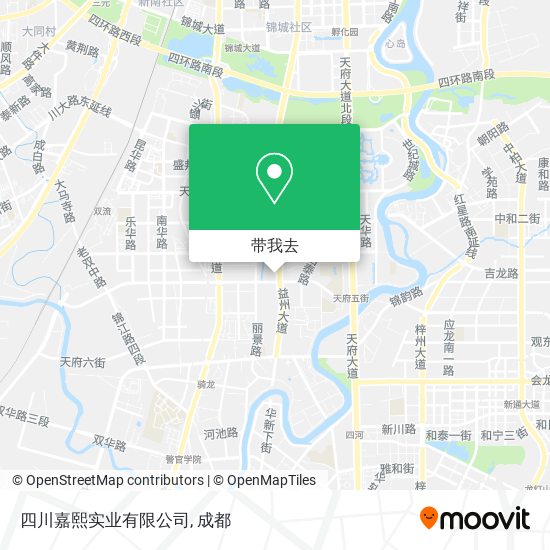 四川嘉熙实业有限公司地图