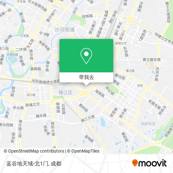 蓝谷地天域-北1门地图
