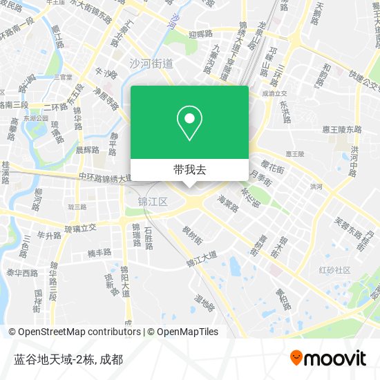 蓝谷地天域-2栋地图