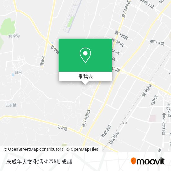 未成年人文化活动基地地图