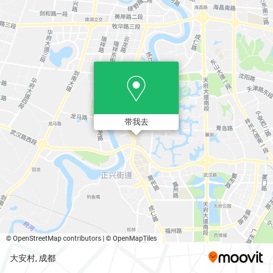 大安村地图