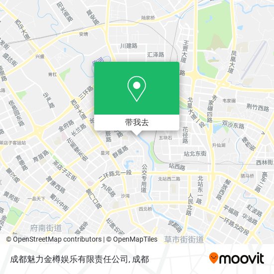 成都魅力金樽娱乐有限责任公司地图