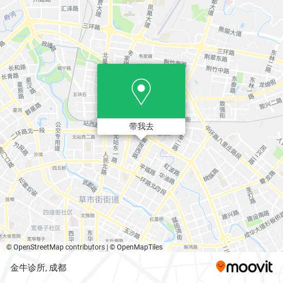 金牛诊所地图