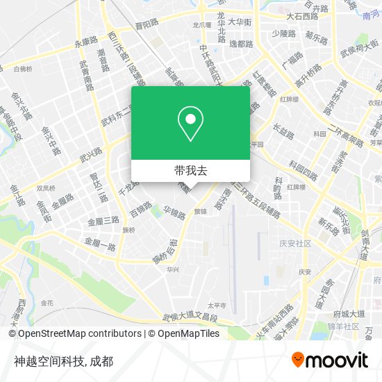 神越空间科技地图