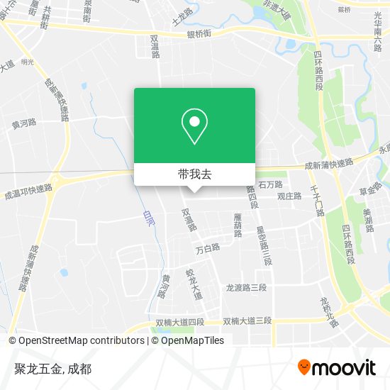 聚龙五金地图