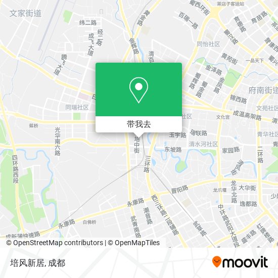 培风新居地图