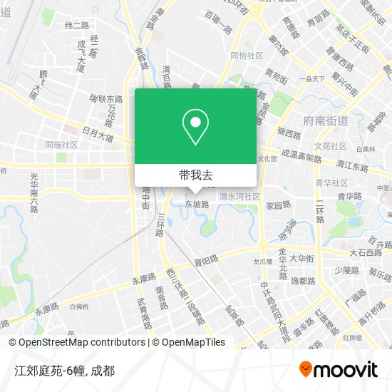 江郊庭苑-6幢地图