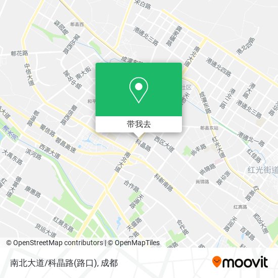 南北大道/科晶路(路口)地图