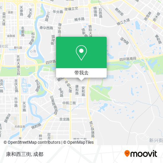 康和西三街地图