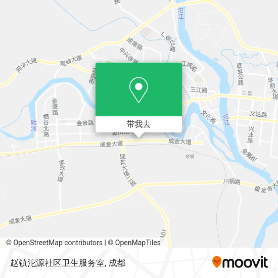 赵镇沱源社区卫生服务室地图